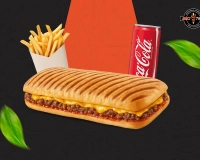 Menu panini viande hachée