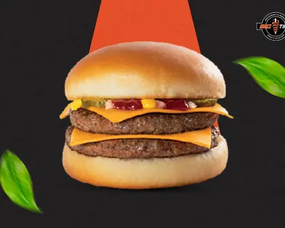 Double cheese burger