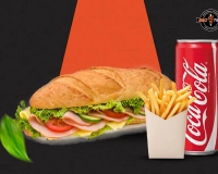 Menu sandwich parisien