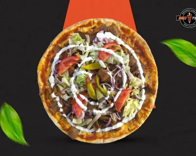 Pizza kebab