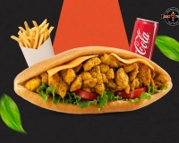 Menu sandwich chicken curry