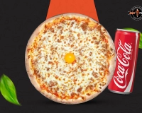 Menu pizza bolognaise