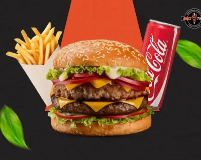 Menu bacon royal burger