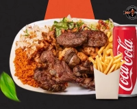 Menu assiette mixte 3 viandes