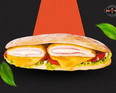 Sandwich cordon bleu